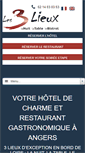 Mobile Screenshot of les3lieux.com